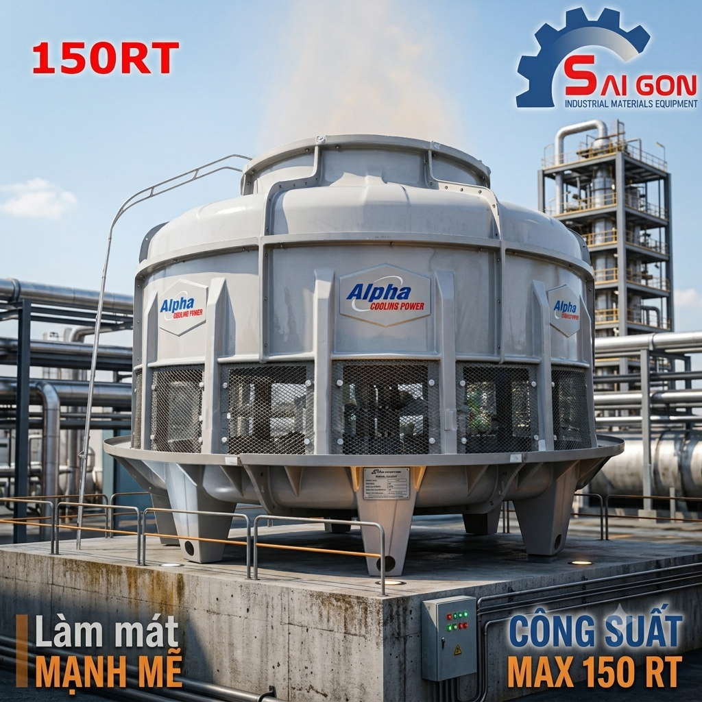 tháp giải nhiệt alpha 150rt