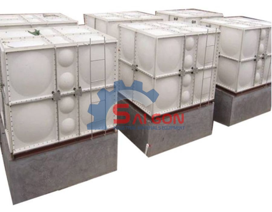 bồn composite lắp gh&eacute;p tại thiết bj c&ocirc;ng nghiệp s&agrave;i g&ograve;n