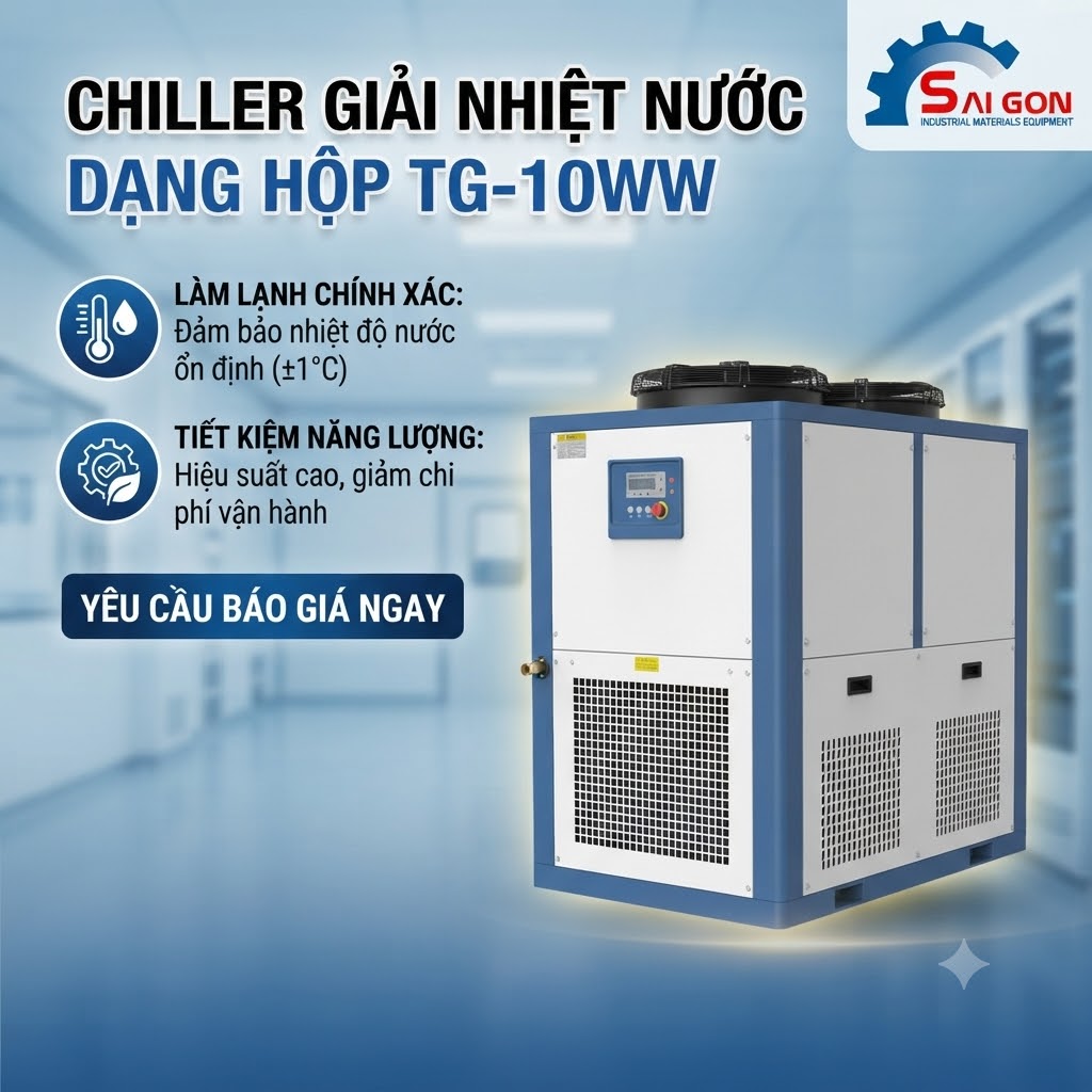 chiller giải nhiệt nước tg 10ww apha